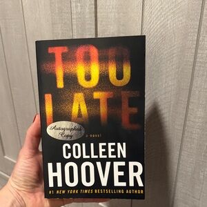 Too Late by Colleen Hoover